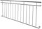UISEBRT Barandilla de acero inoxidable para balcón francés, barandilla para ventana, exterior, barandilla de balcón, barandilla de terraza (184 x 90 cm)