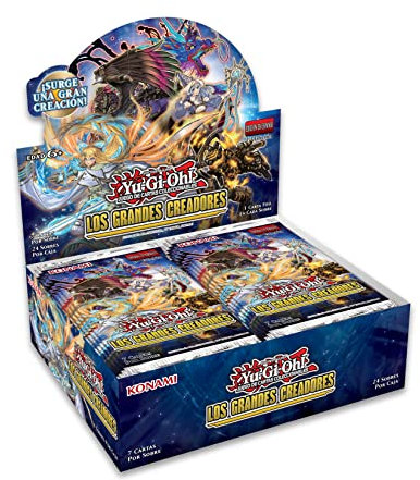 YU-GI-OH! Juego DE Cartas COLECCIONABLES - Sobres de Cartas Los Grandes Creadores (Idioma ESPAÑOL)