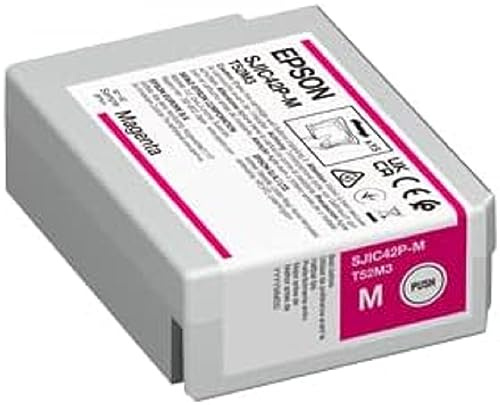 Epson - BS LABEL CONSUMABLES U4 SJIC42P-M (Magenta) Cartridge