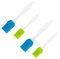 Yiouou Food Brush, Silicone Pastry Basting Brush, 4 Pcs, 6.7 & 7.9, True, Plastic Handle, PASTRY_BASTING_BRUSH, Brush, 4 Pcs