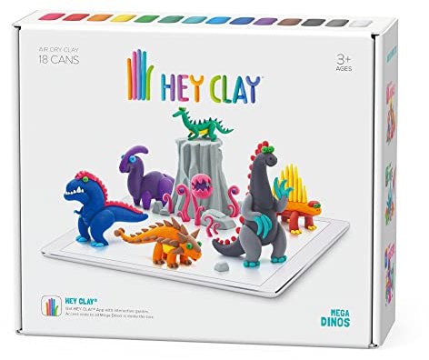 HEY CLAY PLASTMASSE MEGA DINOS