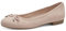 MARCO TOZZI Ballerine Donna con Fiocco Vegane, Beige (Powder), 39 EU