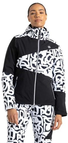 Dare2B Ice Jacket 46 Bk&WhGraf/Bk DWP571 P80 20L