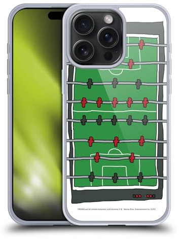 Head Case Designs Offizielle Friends TV Show Foosball Tisch Wichtige Kunst Soft Gel Handyhülle Hülle kompatibel mit Apple iPhone 15 Pro Max