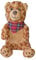 K Collection 3D Novelty Hot Water Bottle with Removable Cover - Teddy Bear Design - Soft Plush Cover - Premium Natural Rubber