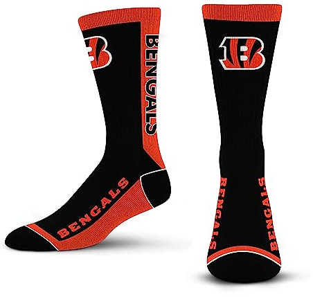 Fanatics For Bare Feet MVP NFL Team Socks Socken (40-46, Cincinnati Bengals)
