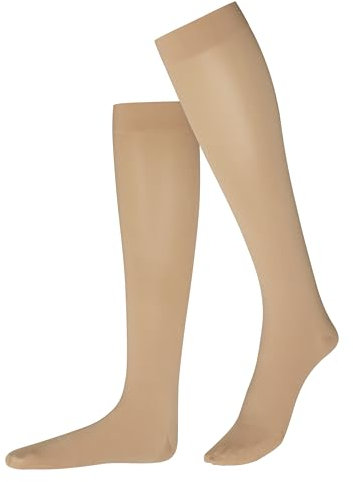 ITEM m6 - Kniestrümpfe mit Kompression für Damen, 30 DEN, 36-38, TRANSLUCENT 30 Conscious, Butterscotch