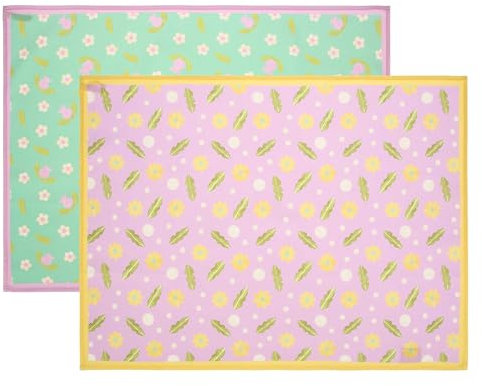 THUN Set 2 canovacci in cotone Florianne primavera