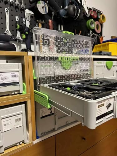 Paire de Rail glissière systainer 3 pour festool Tanos Mirka Triton