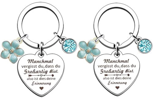 EFNHJF5 Geschenke für Frauen Freundin,Geschenke für Mama,Für Schwestern,Schlüsselanhänger Geschenke für Frauen,Inspirierende Geschenke für Freundin Schwester Kollegin Ehefrau und Mutter