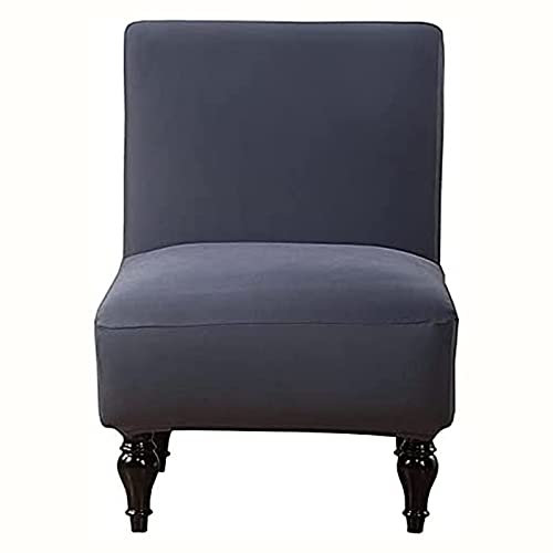 Mswborml Moderne Sesselhusse Stretch Sessel Ohne Armlehne, Abnehmbare Sofa Überzug 1 Sitzer Ohne Armlehnen Universal Sesselhusse Cocktailsessel Ohne Armlehne Waschbare Stuhl Beschützer für Home,J