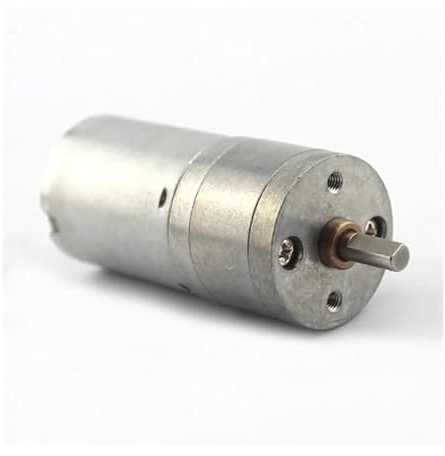 370 DC gear electronic starter, intelligent robot trolley electronic starter 6V 133RPM 25GB electronic starter, high torque central shaft output Reduction ratio 1:45 RUAJOGYNVM