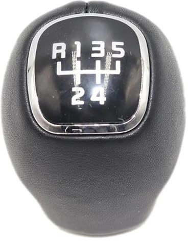 UTONGMU Cambios Pomos para Hyundai para I30 2007-2012 para Ix20 2010-2015 5 6 Velocidades Perilla Cambio Manual Cabeza Tapa Palanca Cambios Cubierta Cambios(5 Speed)