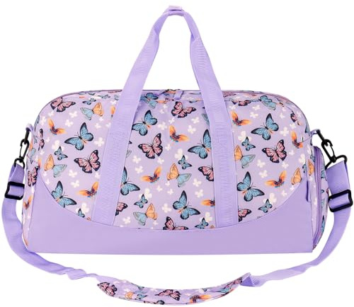 Choco Mocha Reisetasche Kinder Sporttasche Mädchen groß Duffle Bag Handgepäck Tasche Overnight Weekender Bag