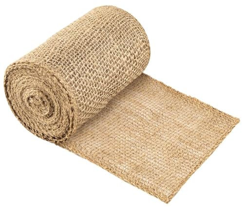 Benda Protettiva Per Alberi Protezione naturale for alberi in juta Aiuta gli alberi a resistere al freddo e al gelo Bende for arbusti Querce Alberi da frutto Fasce Protettive Per Alberi(Brown M)