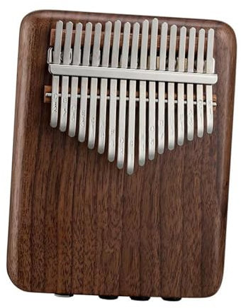 Kalimba Kalimba-Daumenklavier Mit 17 Und 21 Tasten, Eingebauter Tonabnehmer, EQ, Kalimba-Vollfurnier-Massivholz-Tastaturinstrument(17 key)