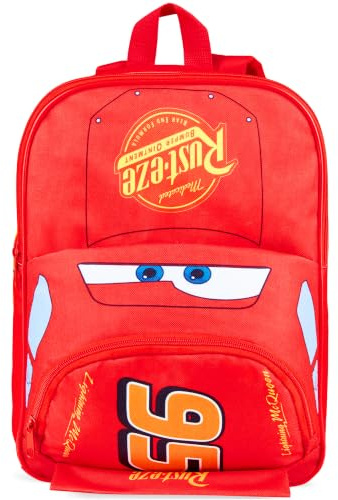 Disney Cars Rucksack Kinder Größenverstellbar Lightning McQueen Kinderrucksack Jungen und Mädchen Geschenk Idee