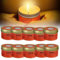 10 Velas Supervivencia, Velas Larga Duracion, Velas Grandes, Kit Supervivencia 72 Horas Equipada, 30 Horas Velas Supervivencia, Velas Emergencia Delarga DuracióN, Paraemergencia, Kit Supervivencia