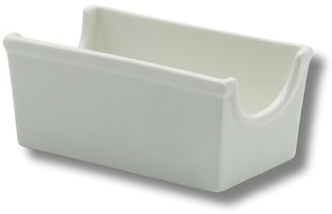 LEONARDO LUXURY HOME DESIGN Porta Bustine Elegante Idea Regalo Zucchero The Tisane in Porcellana Servizio The Caffè Pratico Elegante Finitura Liscia e Raffinata (1)