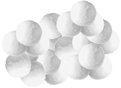 IWOWHERO Balles de Nettoyage de Piscine Boules Filtrantes Fibre pour Filtration et Réutilisables pour et Spas