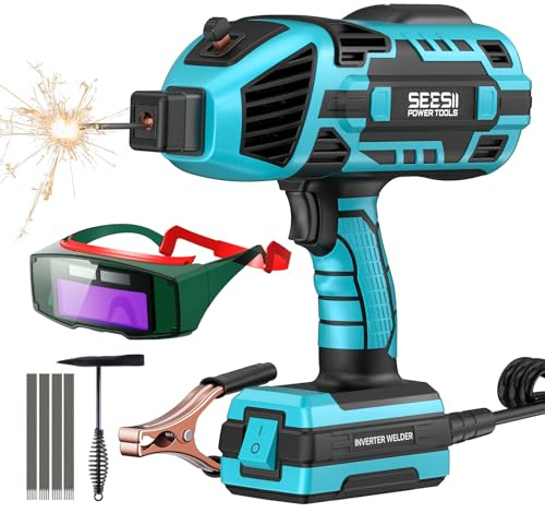 Seesii Handheld Welder - Portable Welding Machine 110V 120A, Compact and Powerful