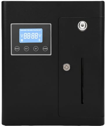 Depisuta Hotel Duft Diffusor, Bluetooth-Steuerung Smart Aromatherapie Maschine, 600㎡ Abdeckung, Automatische Diffusion wasserlose Duft Luftmaschine für Home Hotel Büro Großes Zimmer (EU-Stecker)