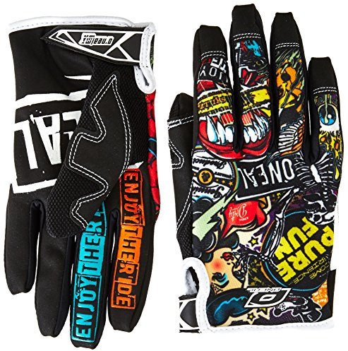 O'neal Jump Crank MX DH FR Handschuhe, Schwarz, XL