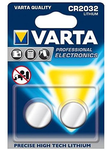 VARTA Pack of 3 Blister Packs of 2 Lithium Batteries 6032 CR 2032