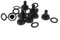 sourcing map 8 Pcs 11mm 0.43 Kippschalter Umschalter Schalter wasserducht Gummikappe Schutz de