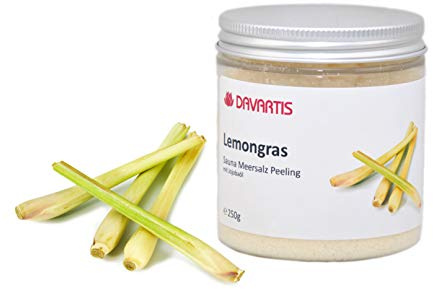 Sauna Meersalz Peeling Lemongras 250g