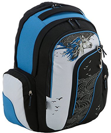 4 You Flash Collection 40 Rucksack Move mit Laptopfach 45 cm black/blue