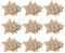 100 STÜCKE Holz Stern Deko Basteln Holzscheiben für DIY Handwerk Hochzeit Party (1,5 cm, 2 cm, 3 cm, 3,5 cm Sortierte Größe)