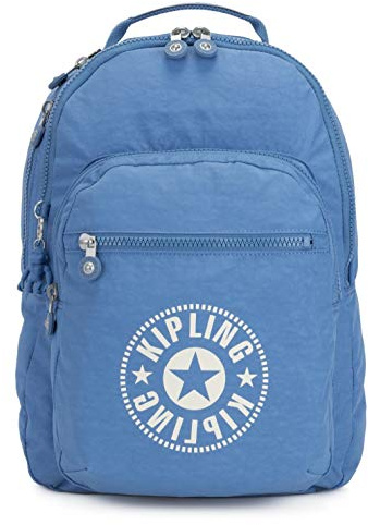Kipling CLAS SEOUL School Backpack, 45 cm, 25 liters, Blue (Dynamic Blue)
