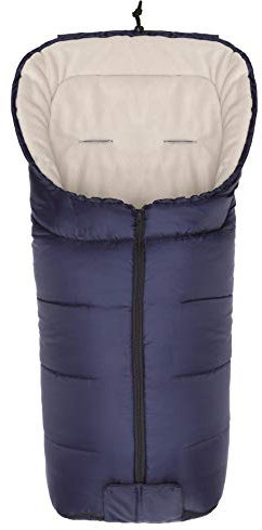 Fillikid Winterfußsack Eco Komfort | Kuscheliger Baby Fußsack Universal für Babyschale, Autositz | Leichter Kinder Fußsack für Kinderwagen, Buggy oder Sportwagen | Warmer Fusssack waschbar