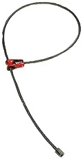 KOX Chokerseil Gladiatox Typ A: 2 x Stahlknopf Ø 11mm / 2.5m