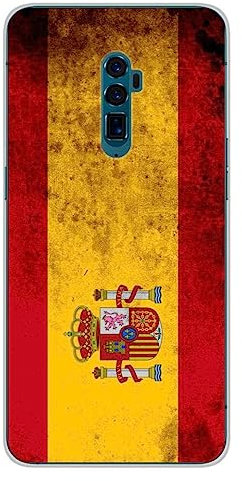 Carcasa de Silicona para OPPO 10X Zoom – Bandera España