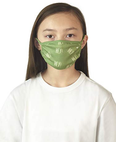 TOM TAILOR Damen Stoffmaske wiederverwendbar 1024699, 22517 - Olive Green, ONESIZE
