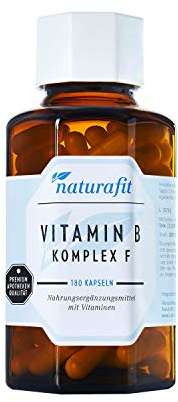 naturafit Vitamin B Komplex F Kapseln, 180 St. Kapseln