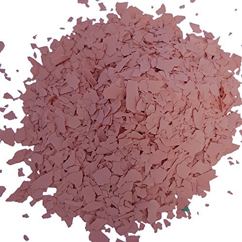 WO-WE Paillettes colorées W750 décoratives pour résine époxy revêtement de sol Orange - 0,5 Kg