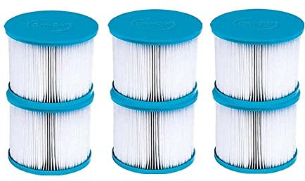 CleverSpa Lot de 6 cartouches filtrantes de rechange pour jacuzzi