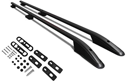 Chromemaster Dachreling Dachträger | Kompatibel mit Ford Transit Custom 2012-2023 L1 Short; Zur Befestigung der Dachgepäckträger, Dachboxen oder Dachfahrradträger | Robuste Konstruktion aus Aluminium