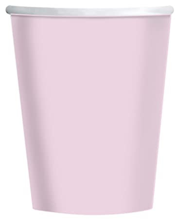 amscan 9915403-201-66 - Vasos de papel reciclables ecológicos para fiestas - 8 unidades