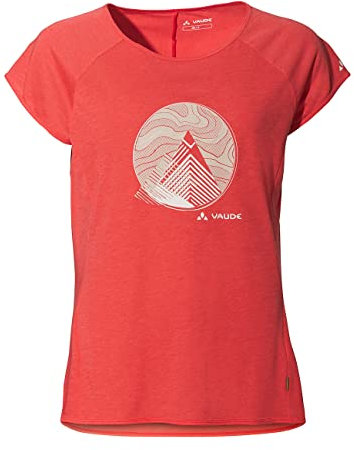 VAUDE Damen Women's Tekoa Ii T-Shirt, Flame, 42 EU
