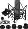 Geekria for Creators Support de Microphone Compatible avec TONOR Q9, TC20, TC40, TC-2030, Adaptateur de Suspension Anti-Vibration pour Micro, Pince de Support de Micro (Noir/métal)