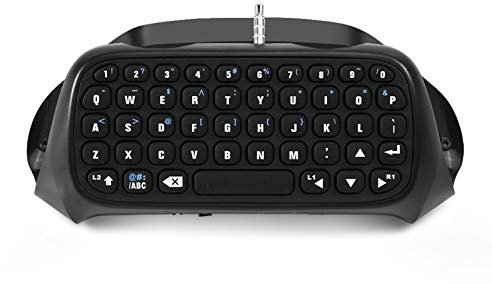 Bewinner Mini Wireless Gaming Keyboard for Controller with Chatpad