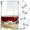 KADAX Whiskygläser, 320ml Trinkgläser aus robustem Glass, Spülmaschinenfeste Longdrinkgläser, Universalgläser zum Servieren von Desserts, Whisky, Brandy (6x320ml)