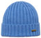 Sterkowski Norfolk Strickmütze | Herren Damen Beanie Wollmütze | Strickmütze Herren Wintermütze Damen Männer Wintermütze Herren Wollmütze Damen Mütze Winter Merinowolle Mütze 54-62 cm Blau