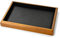 Oirlv Black Stackable Jewellery Tray Wooden Base with PU Leather Lining Jewellery Display & Storage Tray
