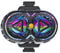 Dual Core Semiconductor Phone Cooler, RGB Lights, 3 Cooling Levels, Temperature Display, Dual Type C Interfaces, Silent Fan with 4,000R/min for Gaming Live Streaming (Black)