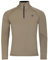 Dare2b Herren Midlayer Sweatshirt Half-Zip Fuse Up III Core Stretch-Midlayer, Farbe:Braun, Artikel:-9U3 Clay, Größe:M